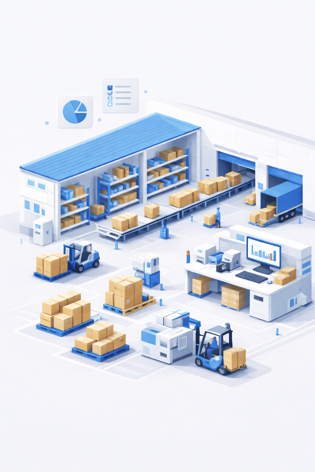 Warehouse illustration